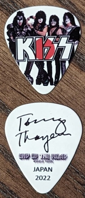 KISS 2022 End of the Road JAPAN Flag Guitar Picks