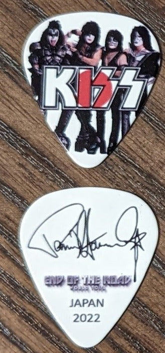 KISS 2022 End of the Road JAPAN Flag Guitar Picks