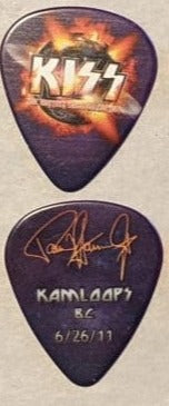 KISS 2011 HSOE KAMLOOMPS CANADA 6-26-2011 City Guitar Picks