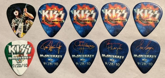 KISS 2010 HSOE MONTERREY 9-28-10 City Guitar Picks