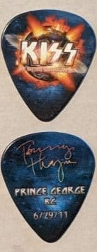 KISS 2011 HSOE PRINCE GEORGE CANADA 6-29-2011 City Guitar Picks