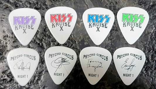 KISS Kruise X Night 1 Guitar Picks