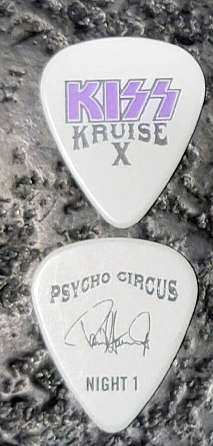 KISS Kruise X Night 1 Guitar Picks