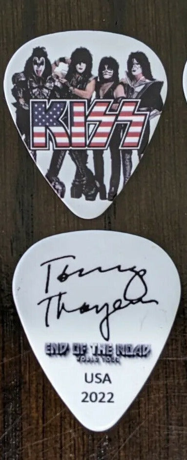 KISS 2022 End of the Road USA Flag Guitar Picks