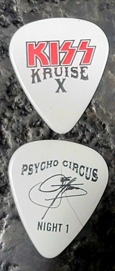 KISS Kruise X Night 1 Guitar Picks