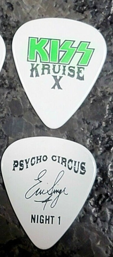 KISS Kruise X Night 1 Guitar Picks