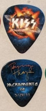 KISS 2011 HSOE SACRAMENTO 5-29-2011 City Guitar Picks