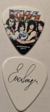KISS 2017 KISSWORLD World Tour UK Guitar Picks