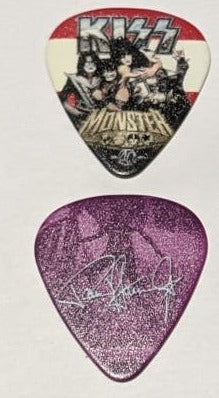 KISS 2012-2013 Monster World Tour AUSTRIA Commemorative City Guitar Picks