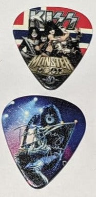 KISS 2012-2013 Monster World Tour NORWAY Commemorative City Guitar Picks