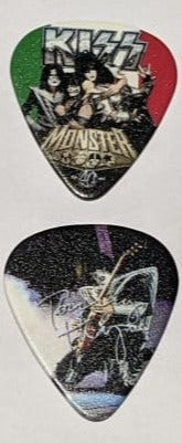 KISS 2012-2013 Monster World Tour ITALY Commemorative City Guitar Picks