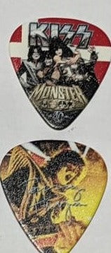 KISS 2012-2013 Monster World Tour DENMARK Commemorative City Guitar Picks