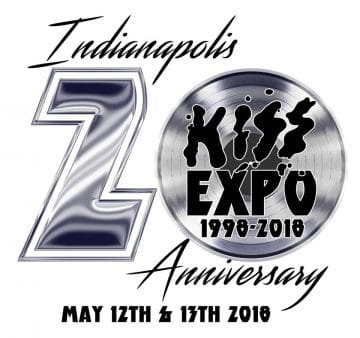 2018 Indianapolis  KISS Expo Guitar Pick set of 5