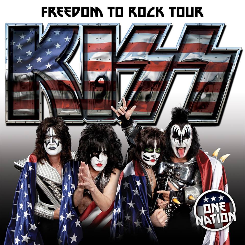 KISS 2016 Freedom To Rock Tour Set of 8 Guitar Picks