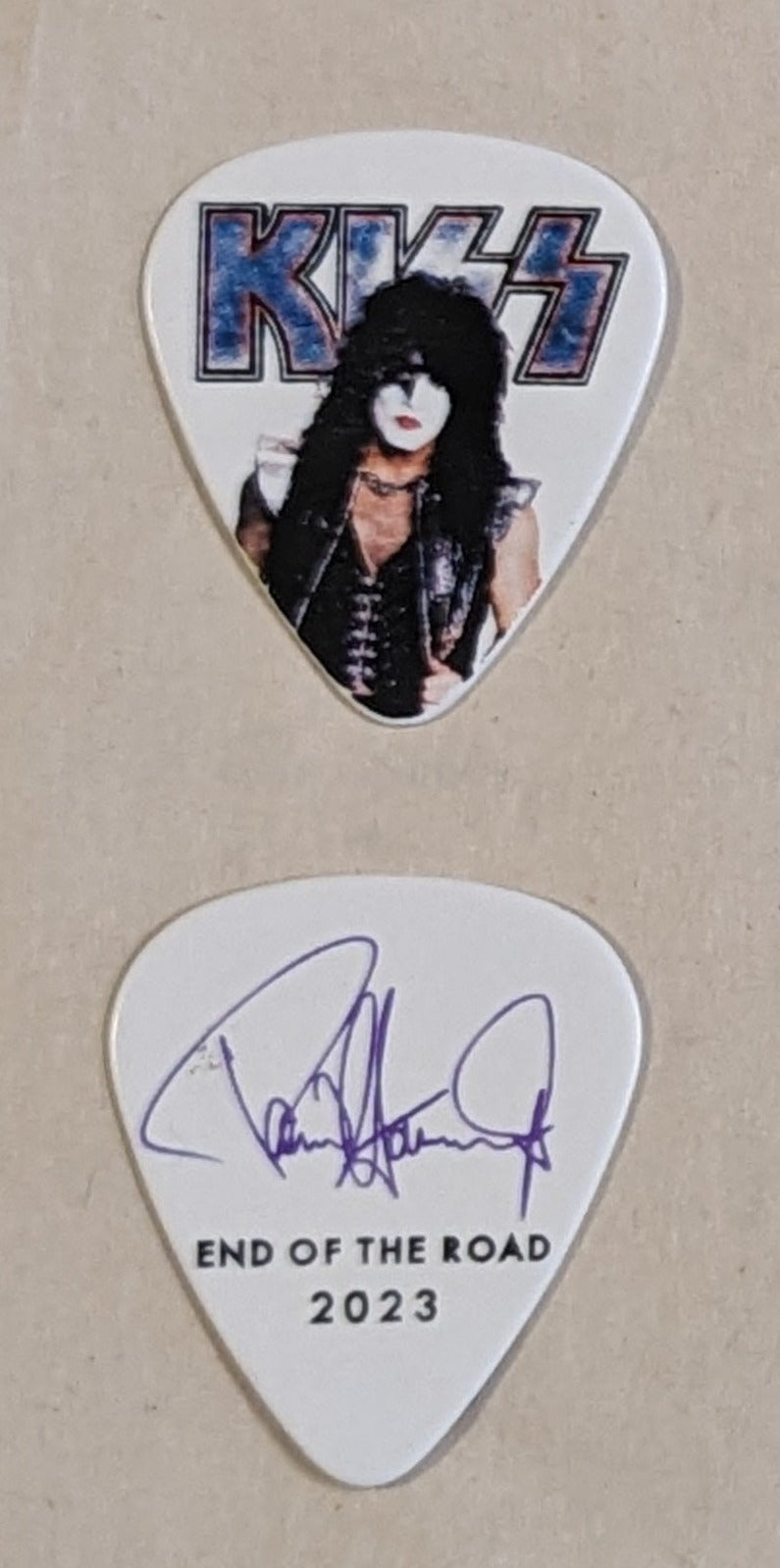 KISS 2023 End of the Road Tour INDIVIDUAL PICTURES Guitar Picks
