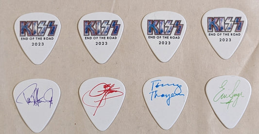 KISS 2023 End of the Road Tour LOGO Guitar Picks Black Friday 2025