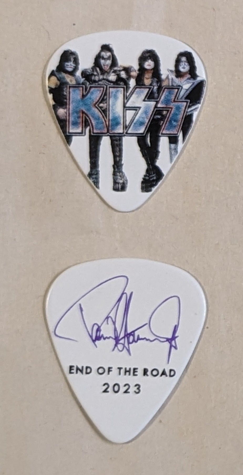 KISS 2023 End of the Road  Tour PORTRAIT Guitar Picks