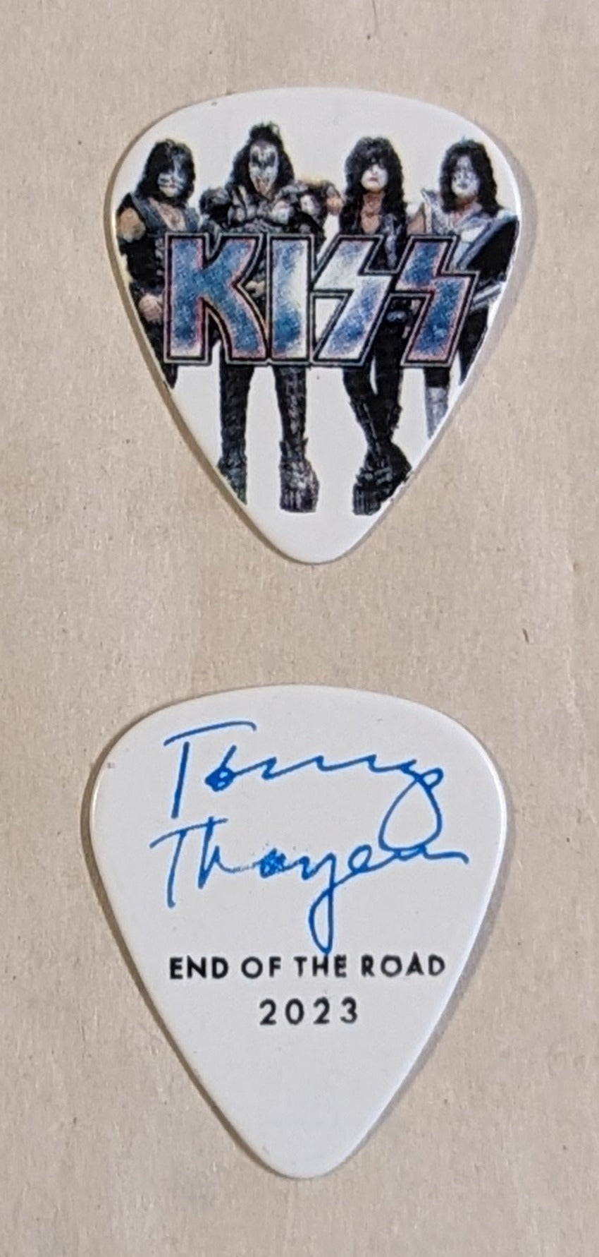 KISS 2023 End of the Road  Tour PORTRAIT Guitar Picks