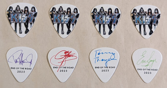 KISS 2021 End of the Road  Tour PORTRAIT Guitar Picks VERSION 2