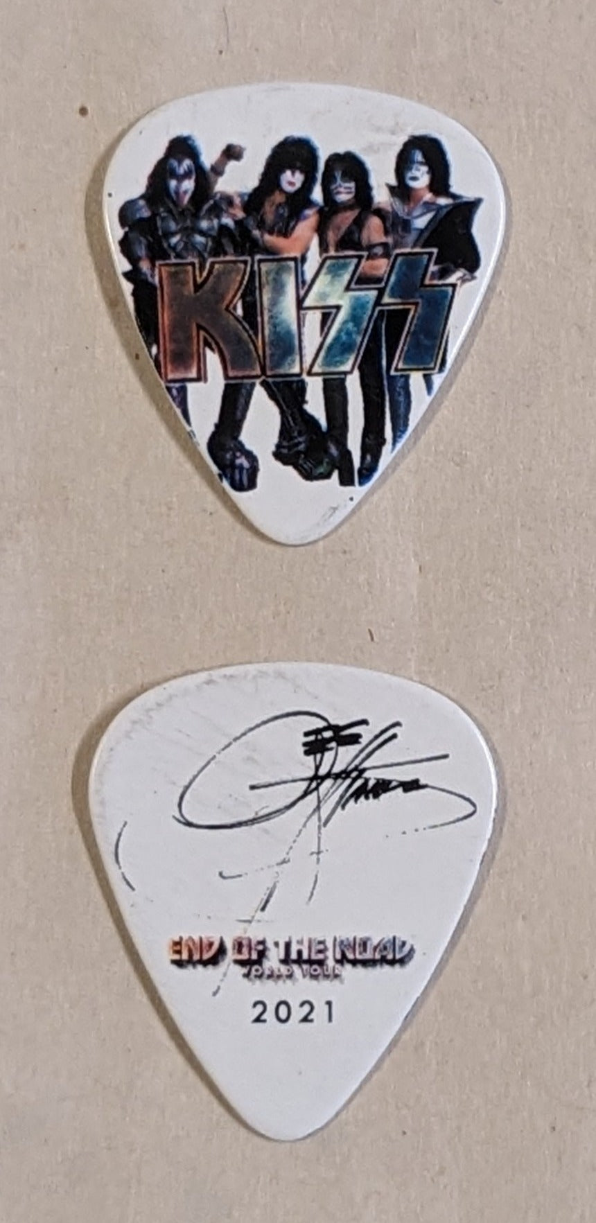 KISS 2021 End of the Road  Tour PORTRAIT Guitar Picks