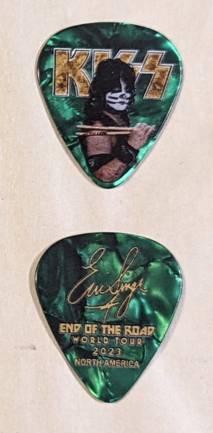 KISS 2023 End of the Road Tour NORTH AMERICA Guitar Picks