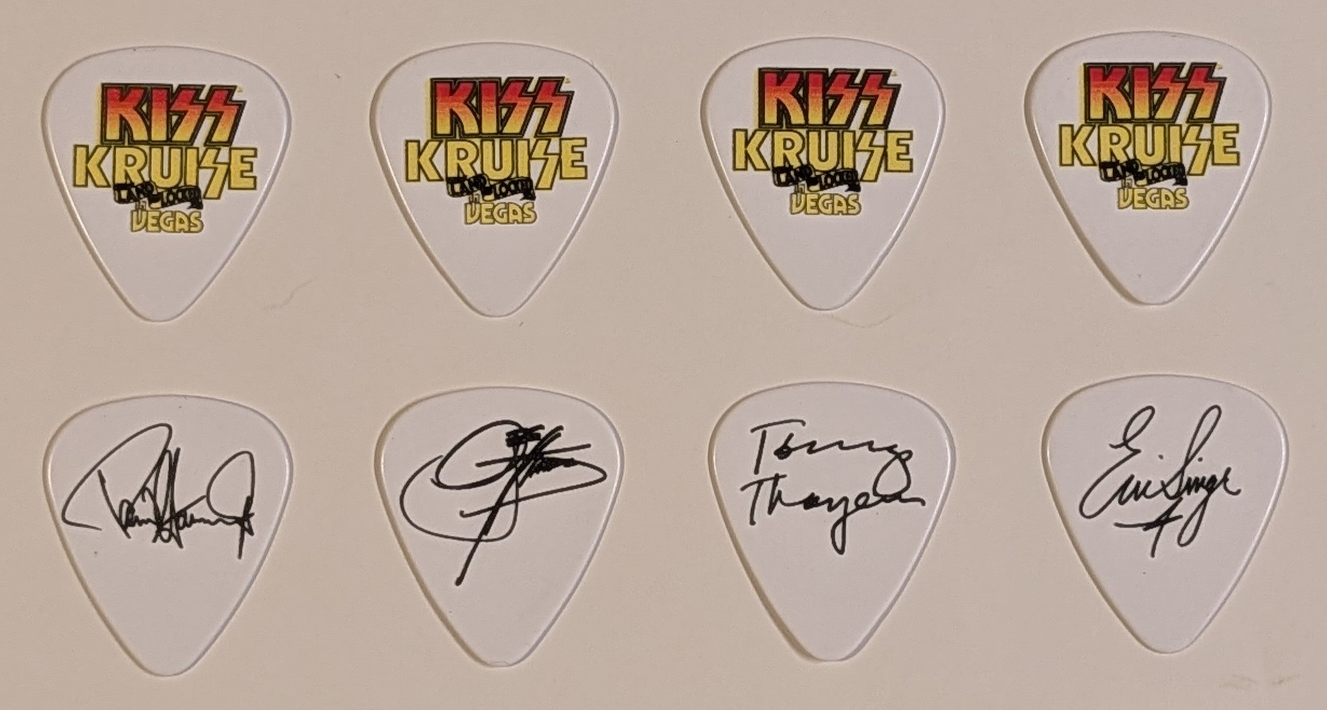 KISS Kruise: Landlocked In Vegas Guitar Picks – KISS Pick Haven