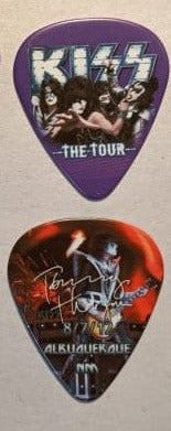 KISS 2012 The Tour ALBUQUERQUE 8-7-12  City Guitar Picks
