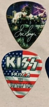 KISS 2010 HSOE FRISCO 9-18-10 City Guitar Picks