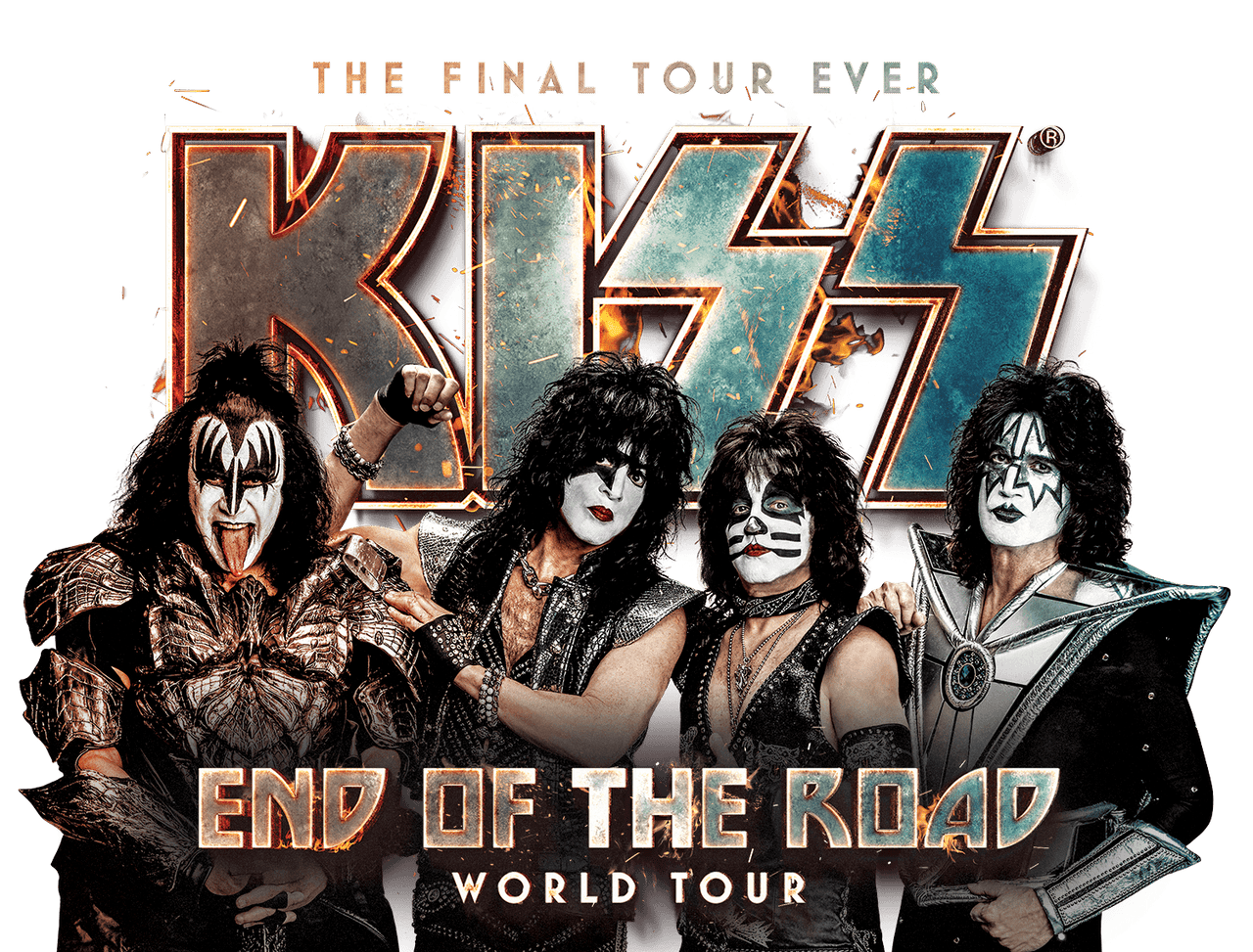 KISS 2021 End of the Road  Tour PORTRAIT Guitar Picks
