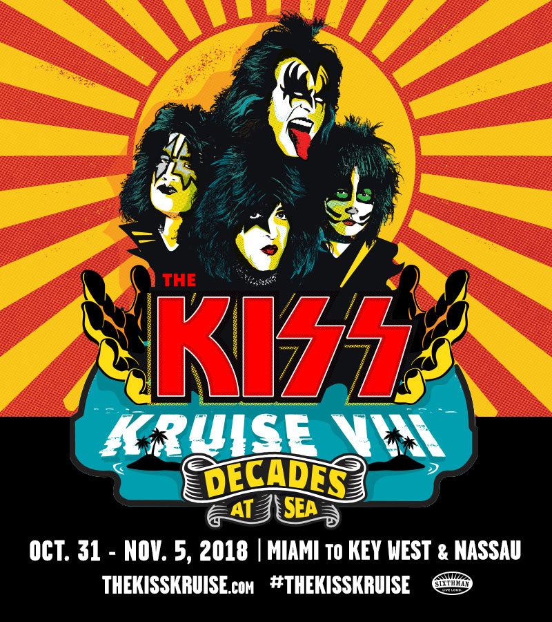 KISS Kruise VIII Lot of all 4 sets 16 Guitar Picks total