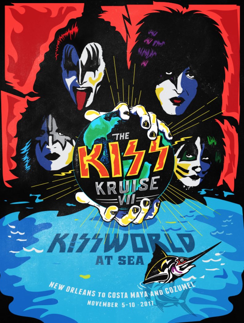 KISS Kruise VII KKVII I WAS THERE Paul Stanley Private Event Guitar Pick
