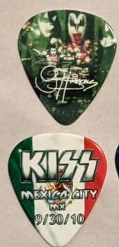 KISS 2010 HSOE MEXICO CITY 9-30-10 City Guitar Picks