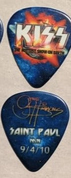 KISS 2010 HSOE ST PAUL 9-4-10 City Guitar Picks