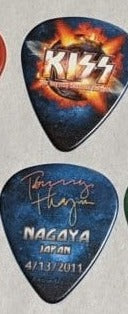 KISS 2011 HSOE 4-13-2011 NAGOYA JAPAN Cancelled Show Guitar Picks