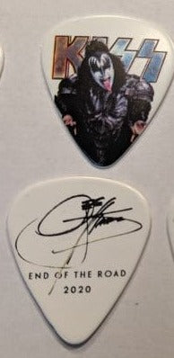 KISS 2020 End of the Road  Tour INDIVIDUAL PICTURES Guitar Picks