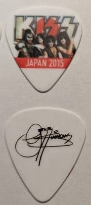 KISS 2015 40th Anniversary Tour JAPAN Logo Guitar Picks