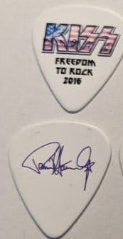 KISS 2016 Freedom To Rock Tour Logo Guitar Picks
