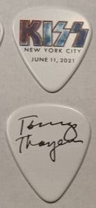 KISS NYC 6-11-2021 Tribeca/Battery Park Logo Guitar Picks