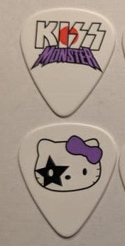 KISS 2012-13 Monster World Tour JAPAN HELLO KITTY Icons Guitar Picks