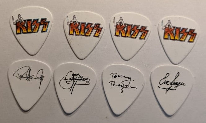 L A KISS Guitar Picks 2014-2016