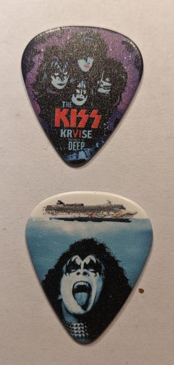 KISS Kruise VI Jaws Guitar Pick