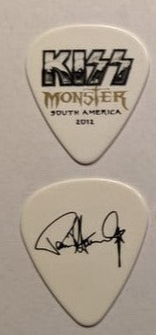 KISS 2012-13 Monster World Tour SOUTH AMERICA Multicolor Logo Guitar Picks
