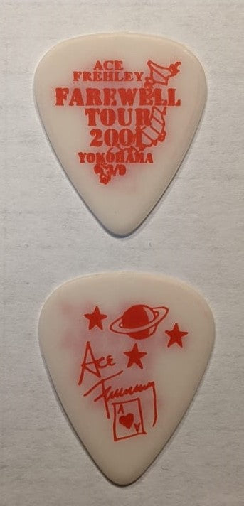 KISS Ace Frehley Farewell Tour 2000-2001 3-9 Yokohama Guitar Pick
