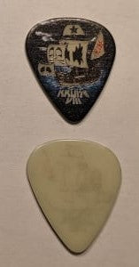 KISS Kruise VIII Glow in The Dark Pirate Ship Guitar Pick