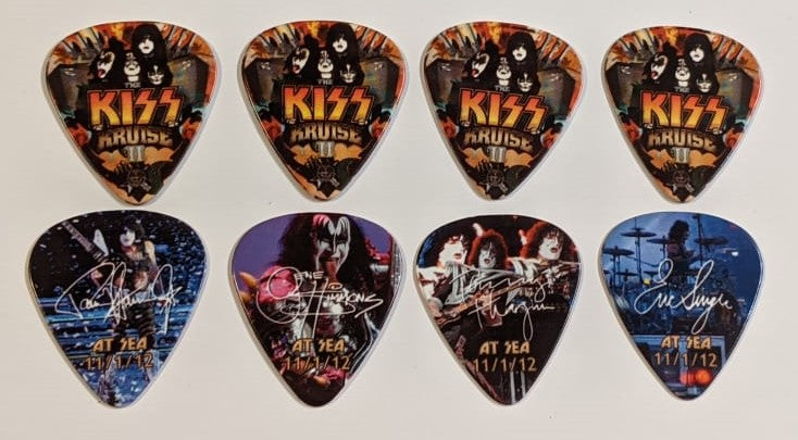 KISS Kruise II Night 1 Nov 1 2012 Guitar Picks – KISS Pick Haven