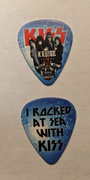 Kruise IV I Rocked At Sea With KISS Guitar Pick