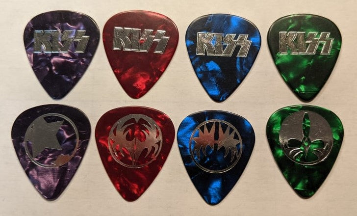 KISS 2011 Hottest Show On Earth Icons Silver on Pearl VIP Picks