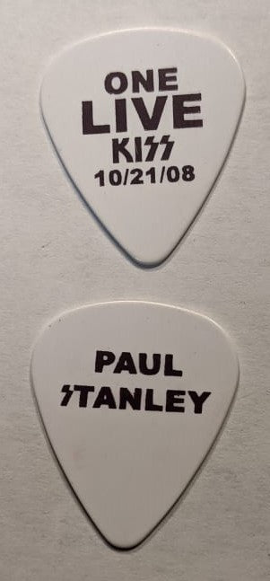 Paul Stanley One Live KISS Promo Guitar Pick