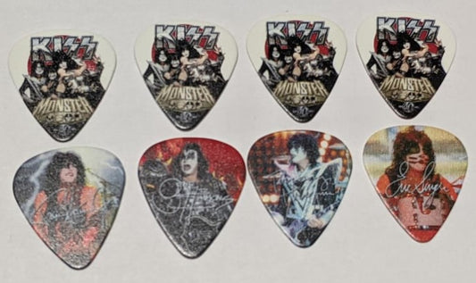 KISS 2012-2013 Monster World Tour JAPAN Commemorative City Guitar Picks