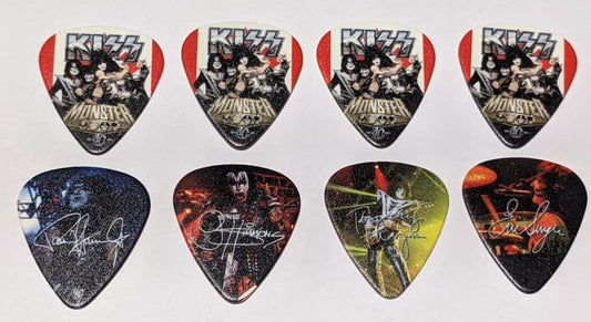 KISS 2012-2013 Monster World Tour CANADA Commemorative City Guitar Picks